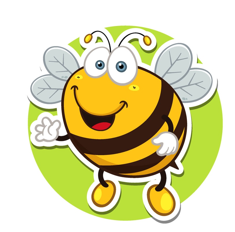 Пчела — картинка на детский шкафчик - Все для детского сада
 Детские Музыкальные Картинки