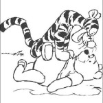 Тигра играет с пухом