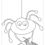 Раскраска паук из мультфильма