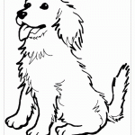 Рисунок собаки раскраска