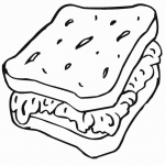 Квадратный бутерброд