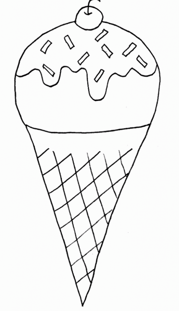 Мороженое с ягодой