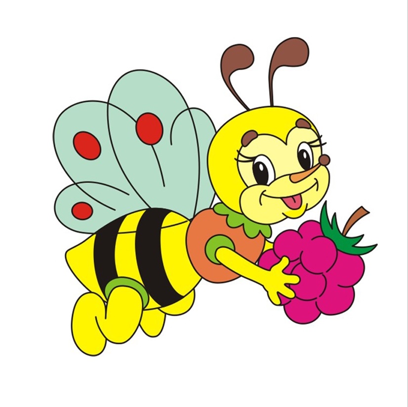 Фото пчелы для детей цветная