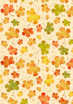 Сплошной фон осень для детей с сухими листочками
