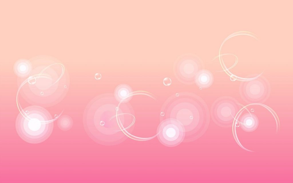 Светло-розовая абстракция с пузырьками