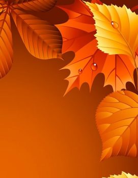 Фрагмент 2 фона для плаката осень на оранжевом фоне