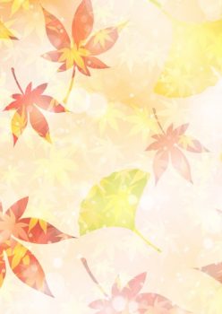 Фрагмент 2 полупрозрачного фона с листьями для плаката золотая осень