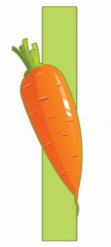 Маска морковь для детей