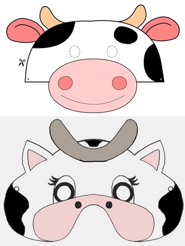 Маска коровы