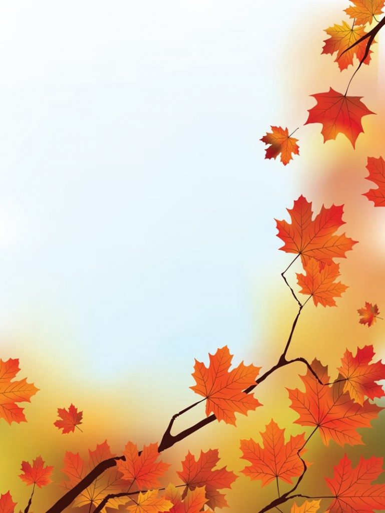 Рамка для текста "Осень" с осенним фоном