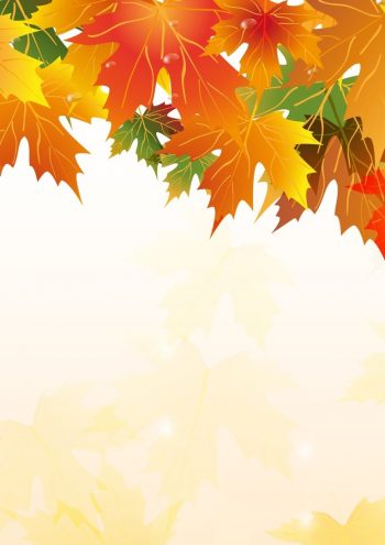 Фрагмент 2 фона для школьного плаката "Осень"