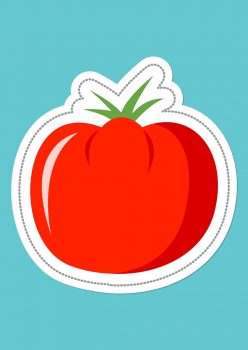 Вырезалка 4 года помидор