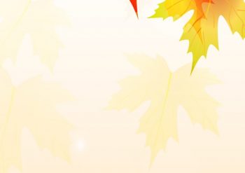 Фрагмент 6 большого фона с осенними листьями для стенда