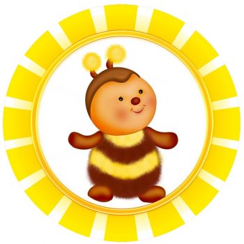 Пчелка для оформления группы "Лучики"