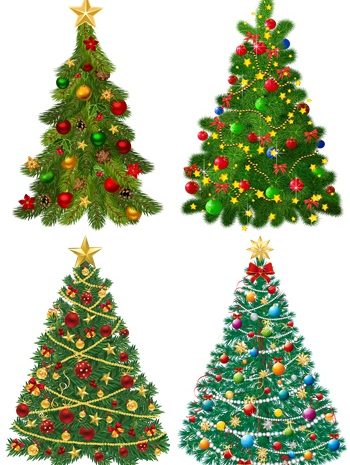 Картинки новогодней елки на прозрачном фоне