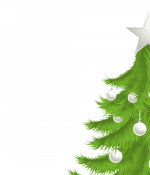 Фрагмент 1 плаката с новогодней елкой для декораций
