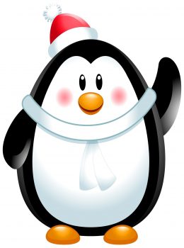 Новогодний пингвинчик для оформления