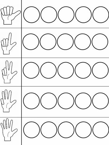 Дидактическая игра «Учимся считать пальцы»
