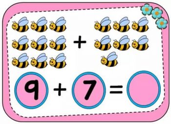 9+7 пчел